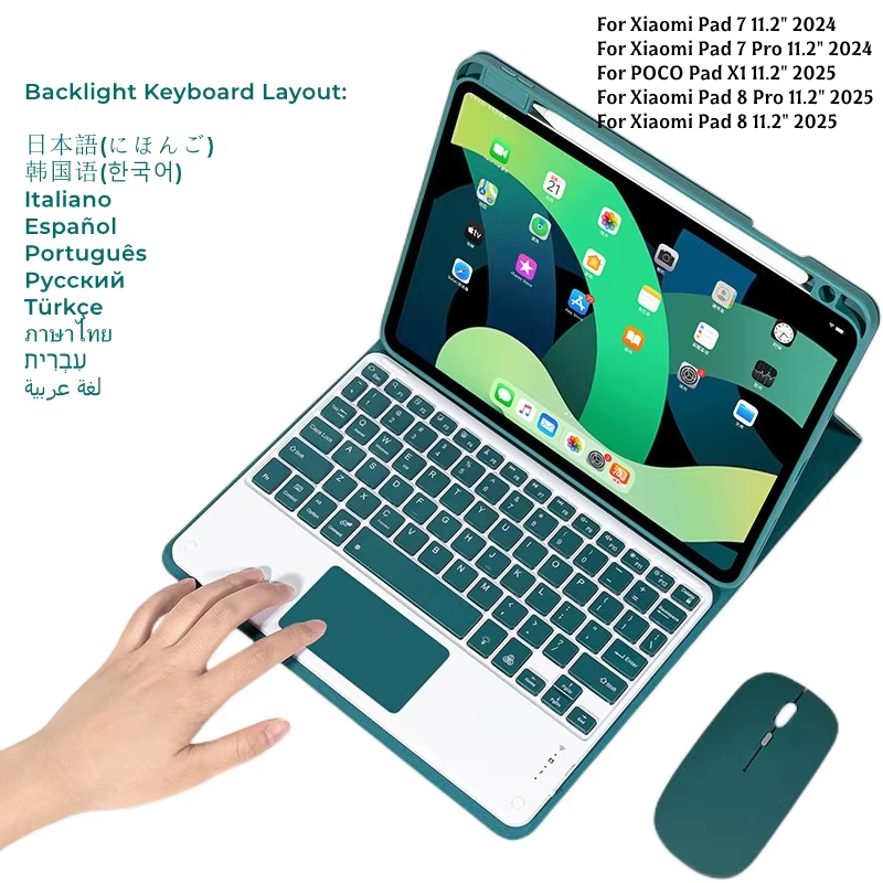 Laptop Accessories Combo - Backlight Keyboard Case Mouse for Xiaomi
