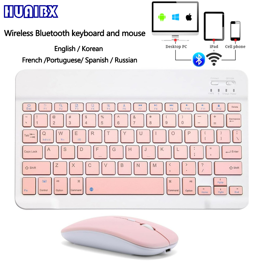 Laptop Accessories Combo - 10 lnch Wireless Bluetooth Mini Keyboard