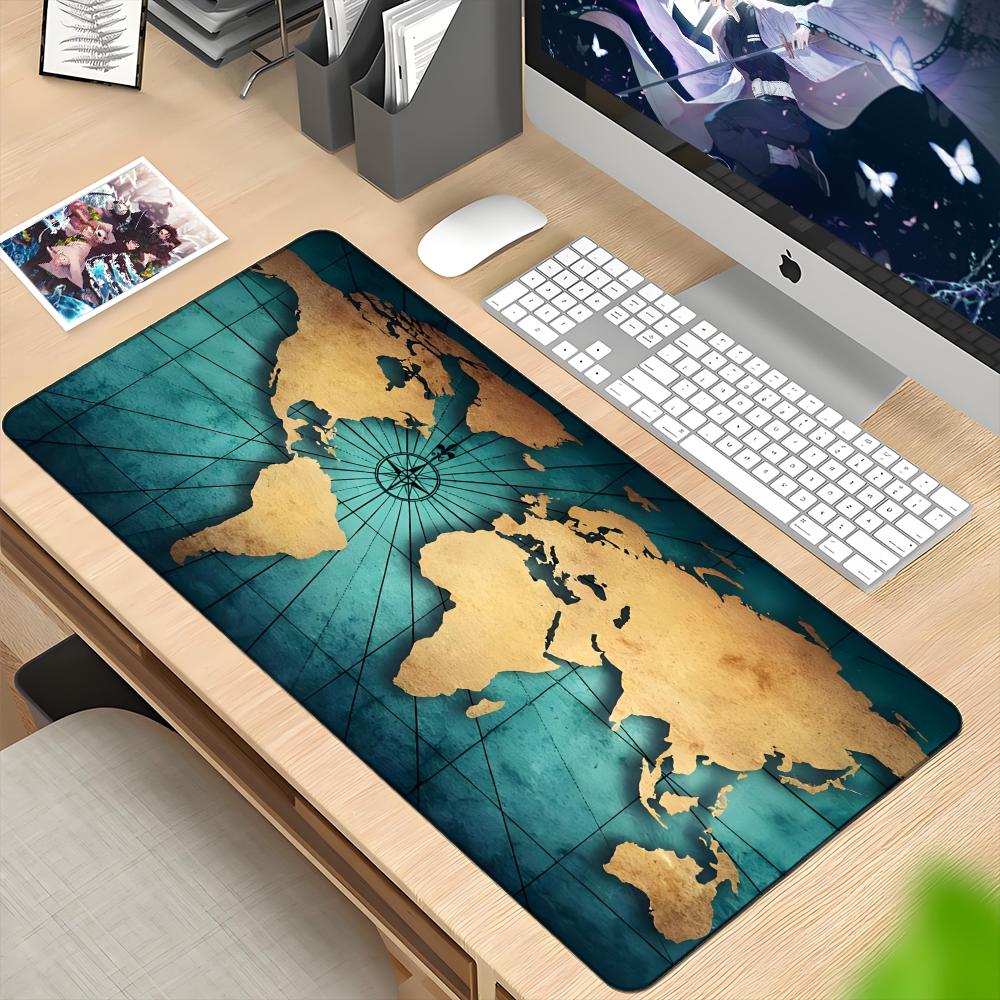 Laptop Accessories World - Mouse pad world map mouse pad