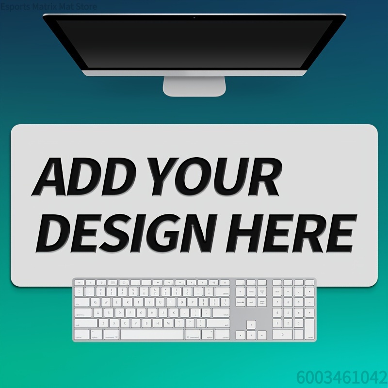 Laptop Accessories Design - DIY Custom Design Mouse Pad Soft