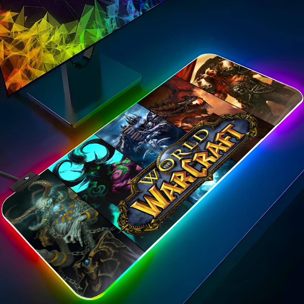 Laptop Accessories World - W-World Of W-Warcraft Mouse Pad RGB