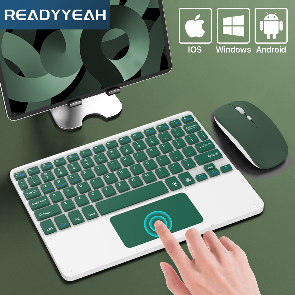 Laptop Accessories Combo - Wireless Keyboard and Mouse With Touchpad