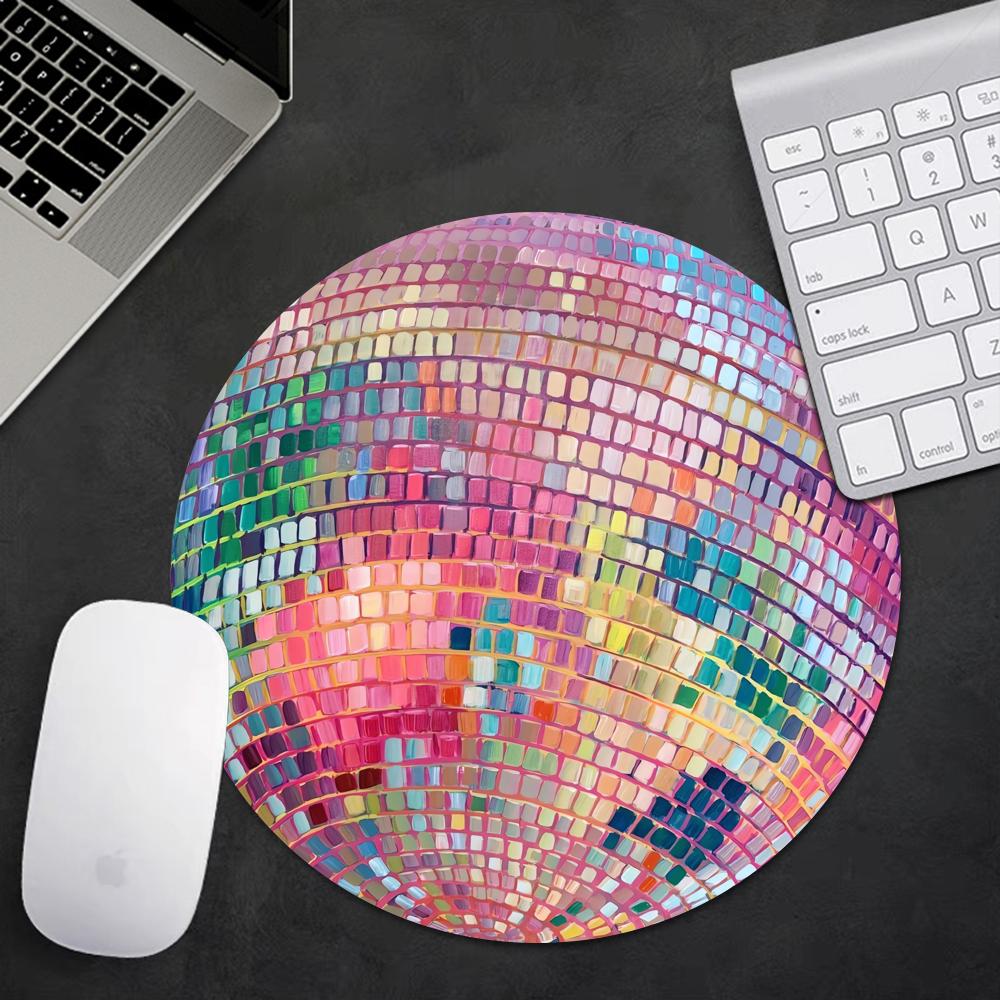Rubber Round Pink Disco Ball M - đánh giá và giá Laptop Accessories Women