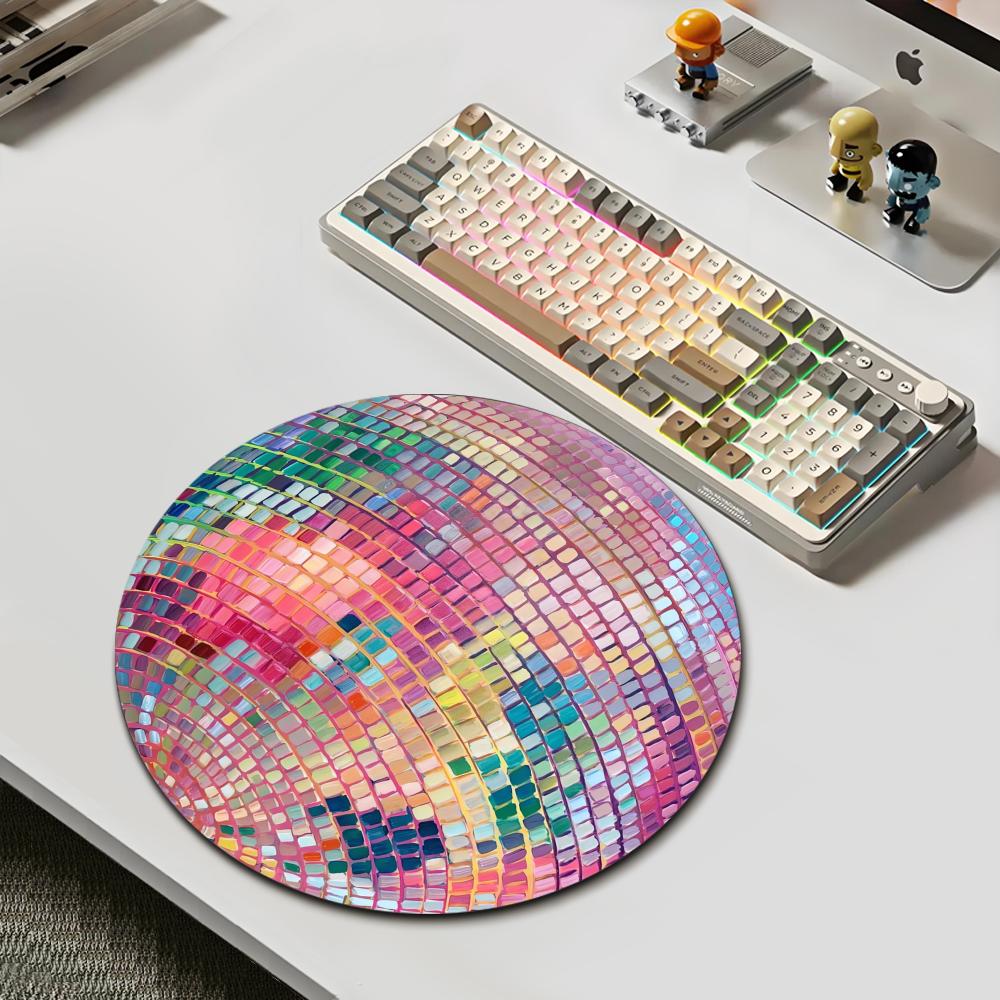 Rubber Round Pink Disco Ball M - đánh giá và giá Laptop Accessories Women