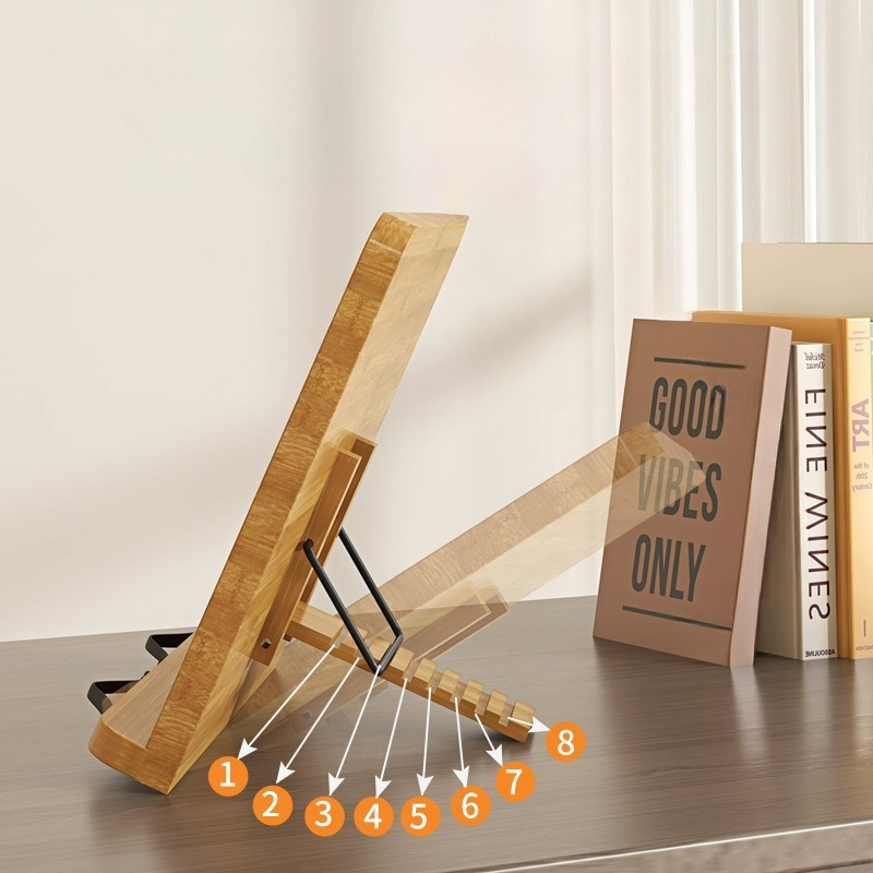 Wooden Reading Book Stand, Mul - đánh giá và giá Laptop Extra Accessories