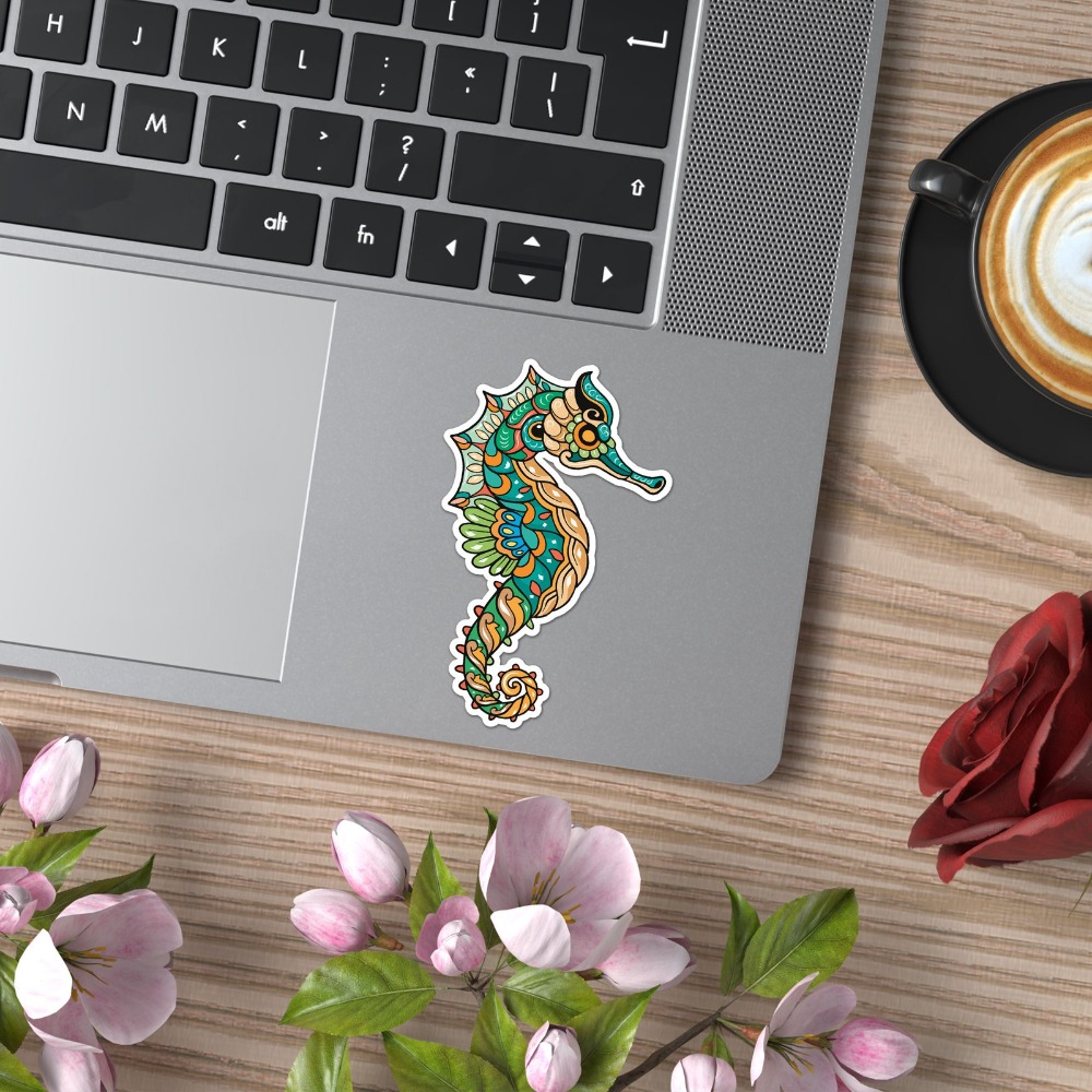 Colorful Seahorse Design Funny - đánh giá và giá Laptop Accessories Design