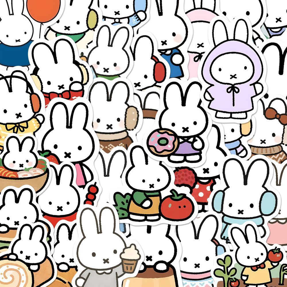 Miffy sticker cute cartoon sti - đánh giá và giá Laptop Accessories Design