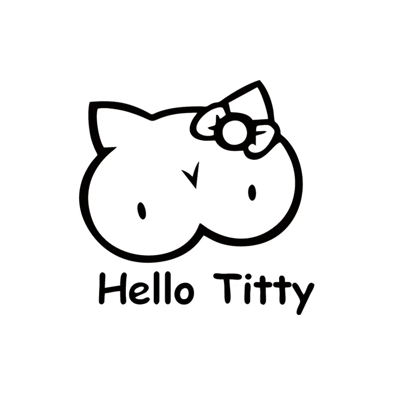 Cute kitten design car window  - đánh giá và giá Laptop Accessories Design