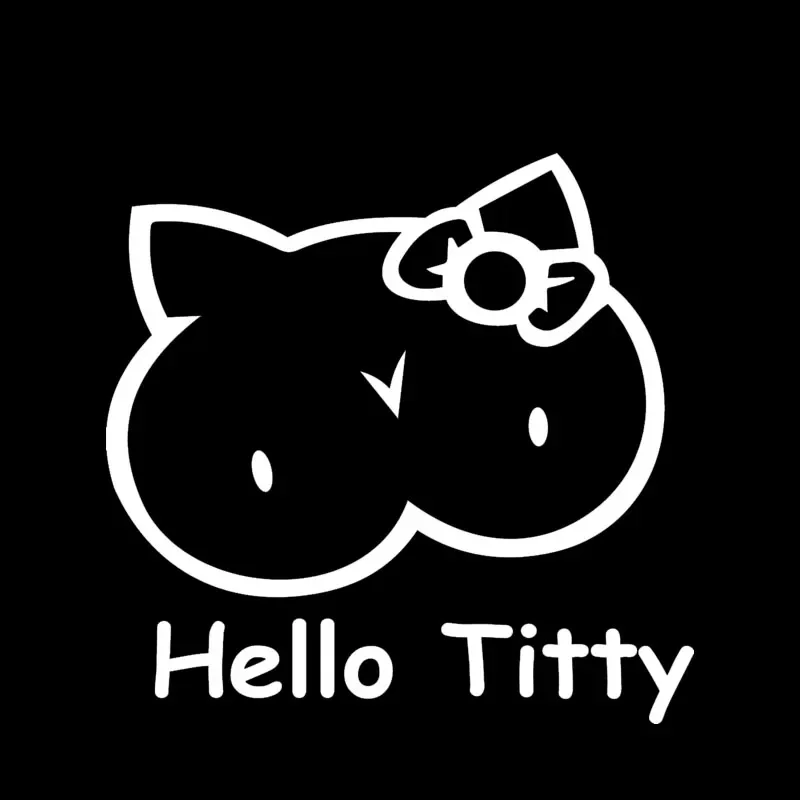 Cute kitten design car window  - đánh giá và giá Laptop Accessories Design