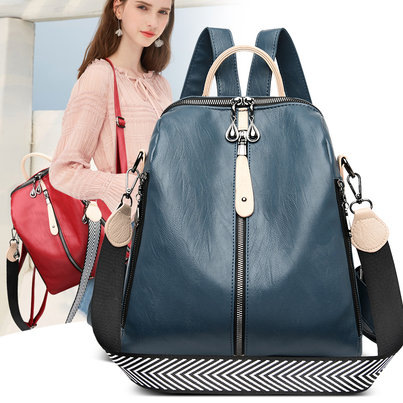 Fashion Backpack Women Soft Le - đánh giá và giá Laptop Accessories Women