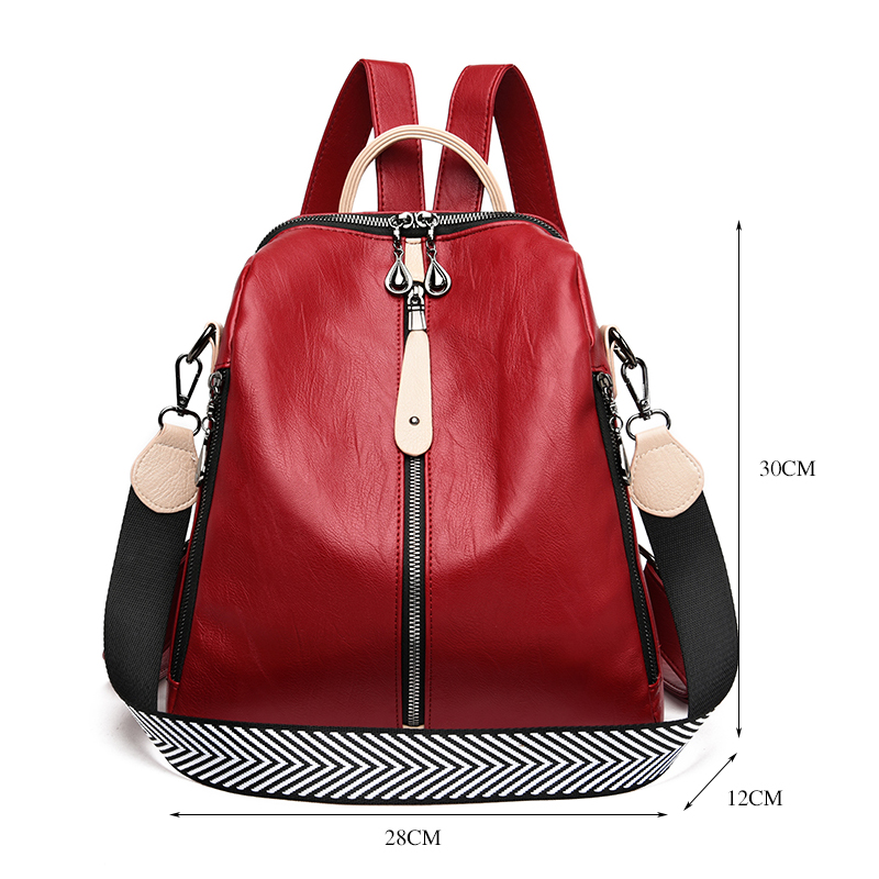 Fashion Backpack Women Soft Le - đánh giá và giá Laptop Accessories Women