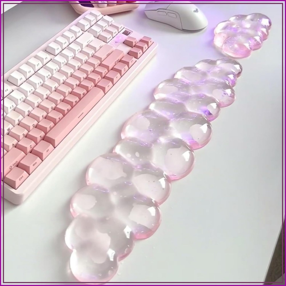 Soft Cloud Gel Mouse Pad With  - đánh giá và giá Laptop Accessories For Wrist Support