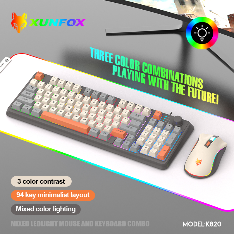 K820 USB Wired Game Keyboard M - đánh giá và giá Laptop Accessories Women