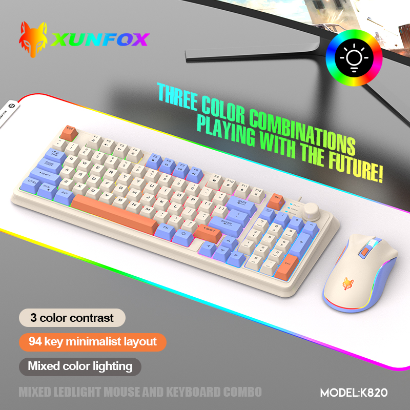 K820 USB Wired Game Keyboard M - đánh giá và giá Laptop Accessories Women