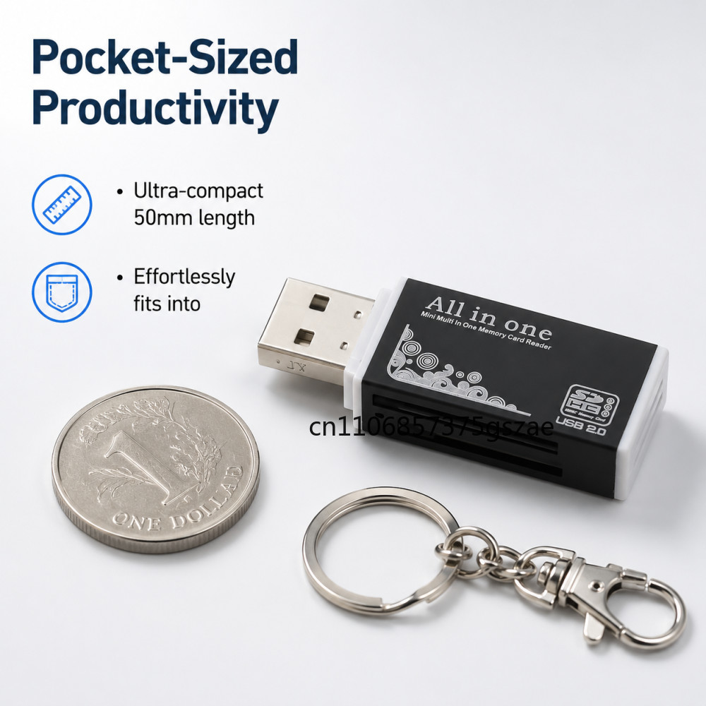 2 in 1 USB2.0 Card Reader Micr - đánh giá và giá Laptop Accessories World