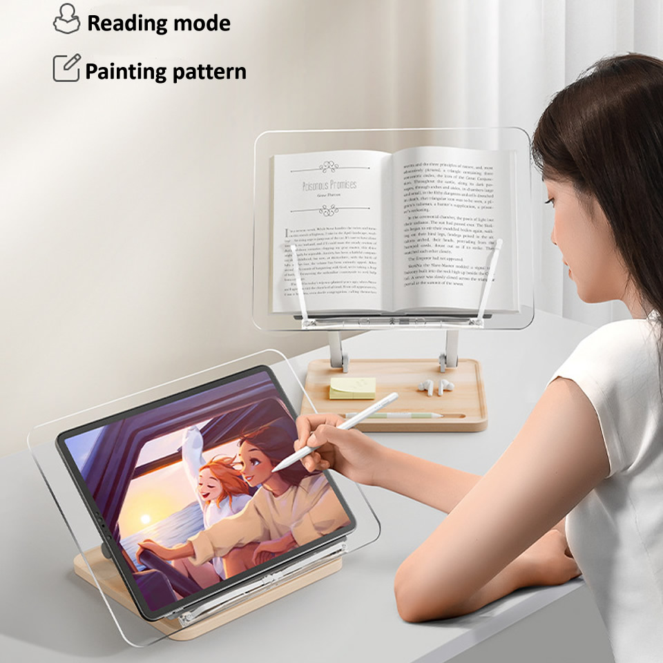 Wooden Reading Stand with Ligh - đánh giá và giá Laptop Extra Accessories