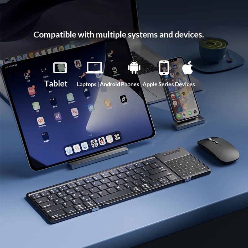 Mengzu Tri Fold Wireless Bluet - đánh giá và giá Laptop Extra Accessories