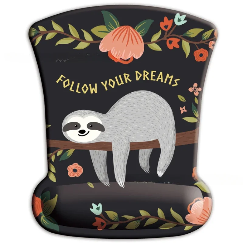 Cute Sloth Memory Foam Wrist R - đánh giá và giá Laptop Accessories For Wrist Support